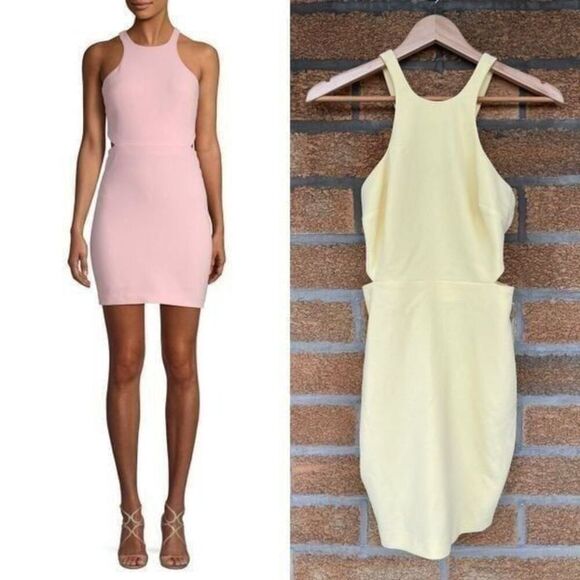LIKELY Arcadia Bodycon Dress size 0 Yellow - Picture 1 of 9